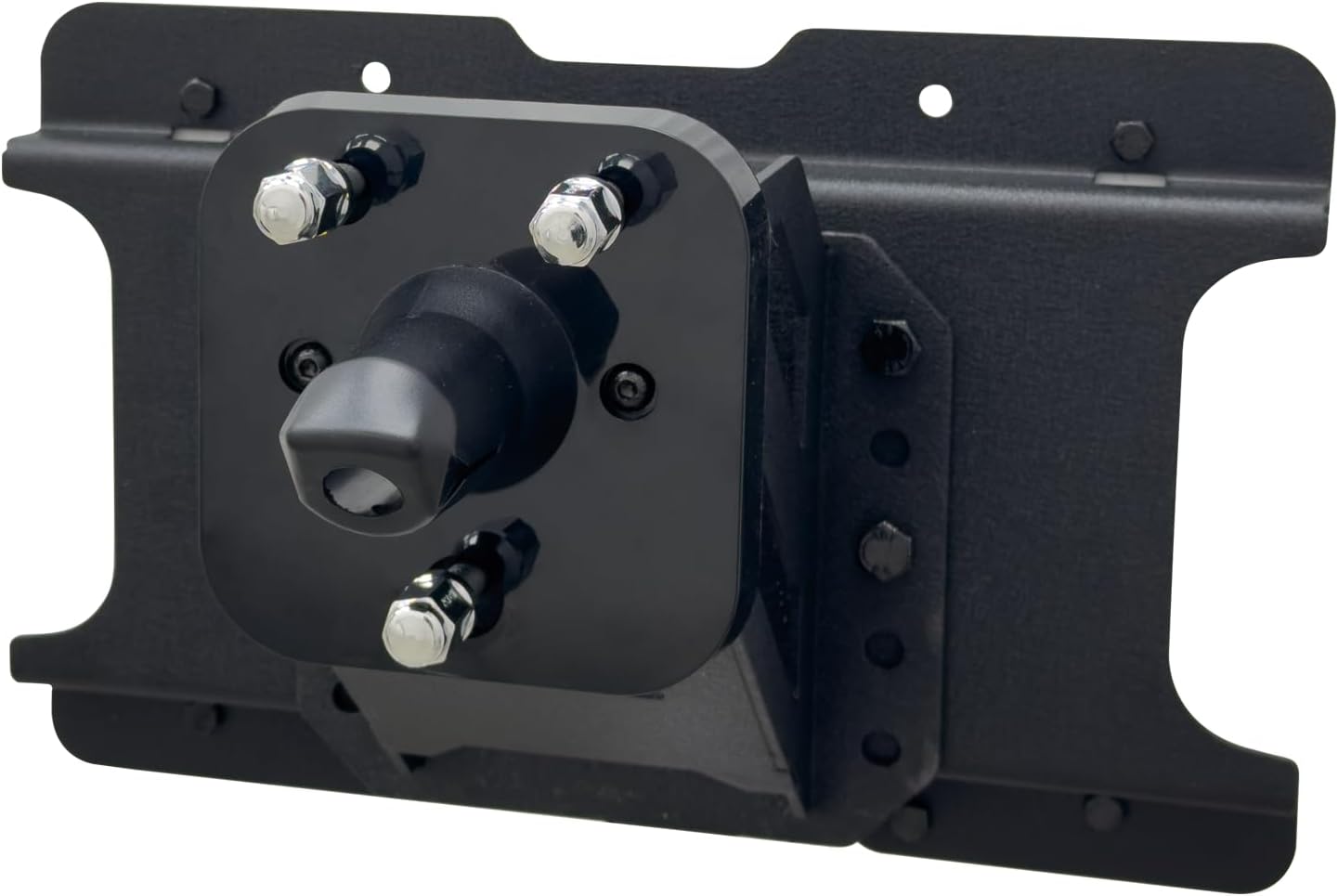 Adjustable Spare Tire Carrier Compatible with 2018-2025 Jeep Wrangler JL/JLU Unlimited 2/4 Doors Heavy Duty Spare Tire Lift up to 40 inches with a Rear-view Camera Slot (Camera not Included)