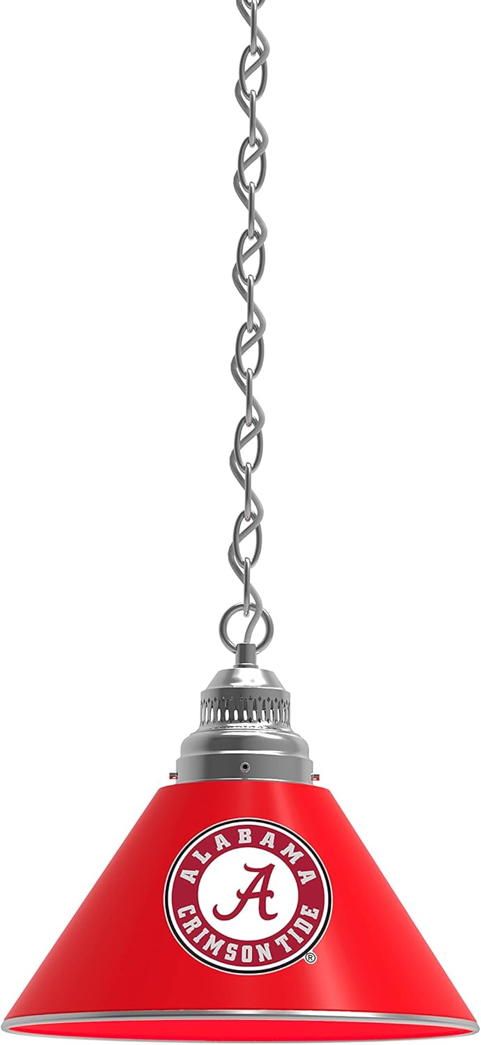 HBS University of Alabama (Script A) Logo Single Shade Pendant Light