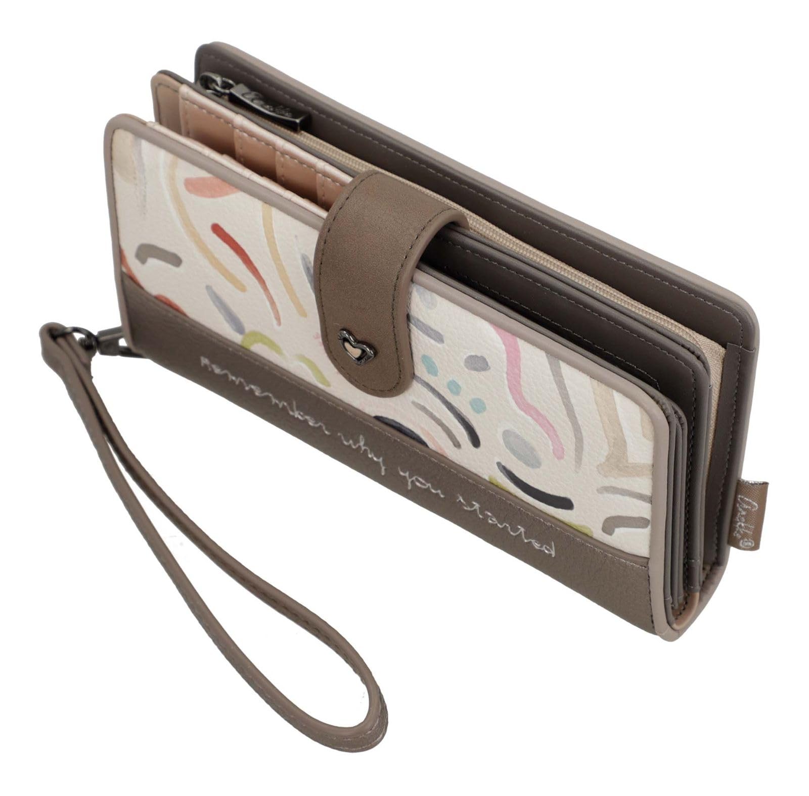 Anekke Porte-Monnaie Muse Olympia Wallet Multicolor Beige