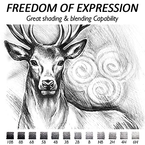 Dainayw DN12QB Professional Drawing Sketching Pencil Set thumb #3