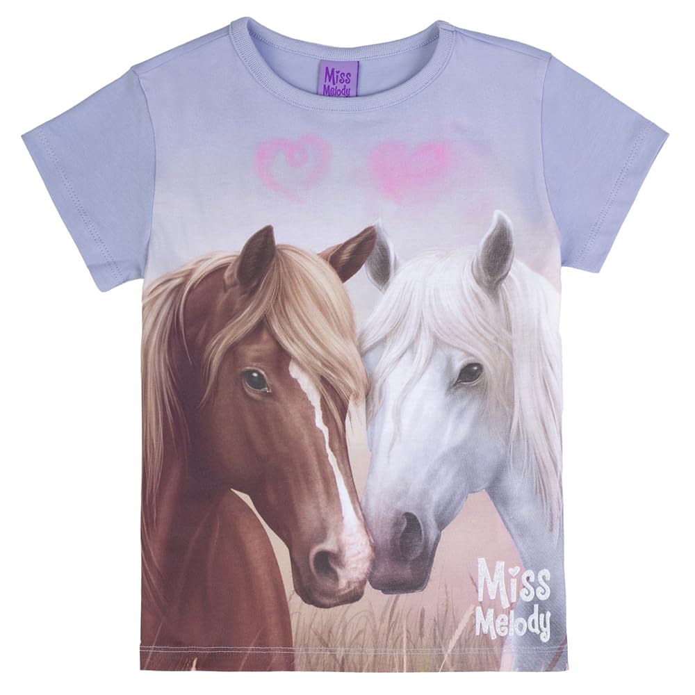 Miss Melody T-shirt 76019 niebieski
