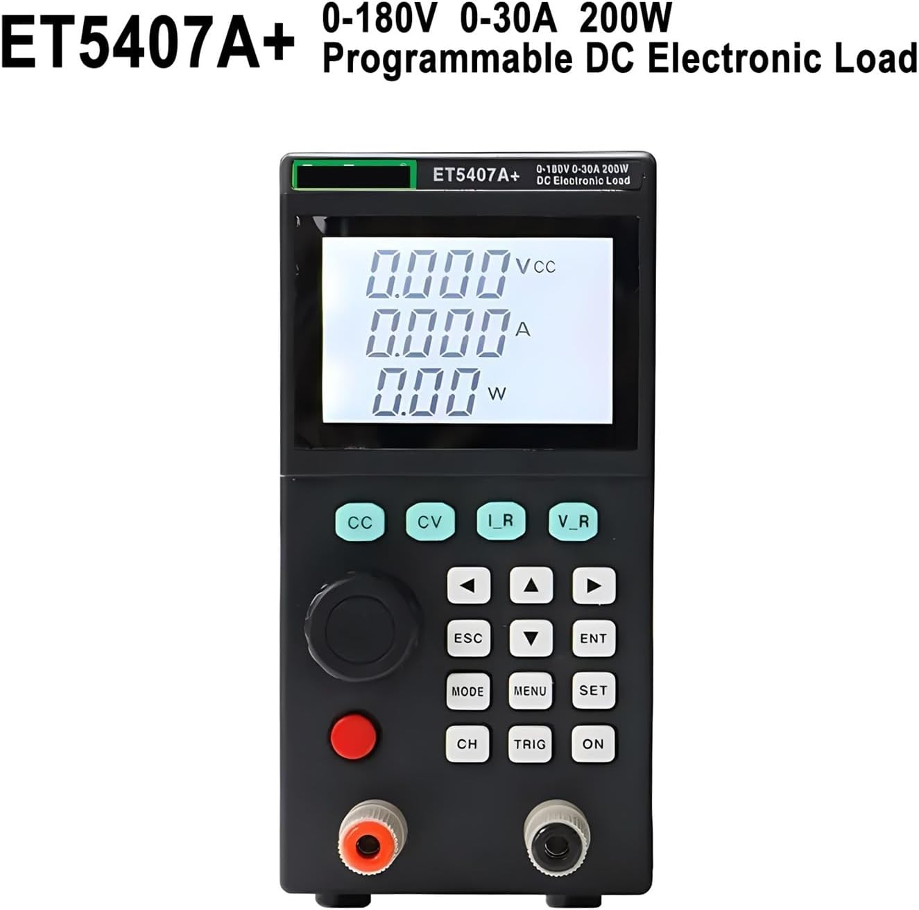 ET5406A ET5407A Programmable DC Electronic Load Battery Tester 200W 120V 180V 20A 30A Battery Capacity Discharge Aging Test(ET5406A Plus)