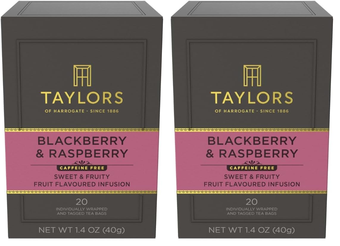 Taylors of Harrogate Apple & Cinnamon Herbal Tea, 20 Count (Pack of 24)