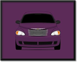 CUSTOMIZABLE COLOR: Chrysler PT Cruiser (2006-2010) Facelift Inspired Poster Print Wall Art Decor Handmade (Unframed)