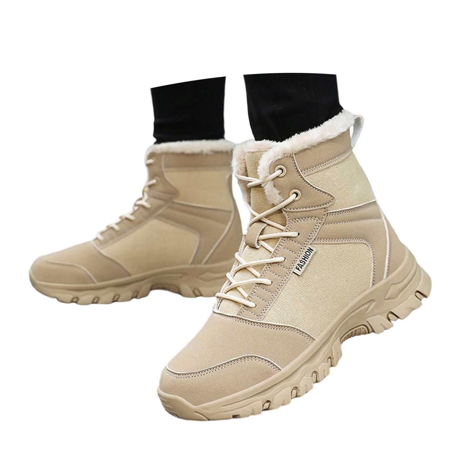 Stivaletti Donna Invernali Scarponcini Donna Stivaletti Con Pelo 46 Larga Scarpe Impermeabili Scarpe Antinfortunistiche Neve Impermeabili Trekking Da Doposci Neve Ortopediche Scarponcini Trekking Da