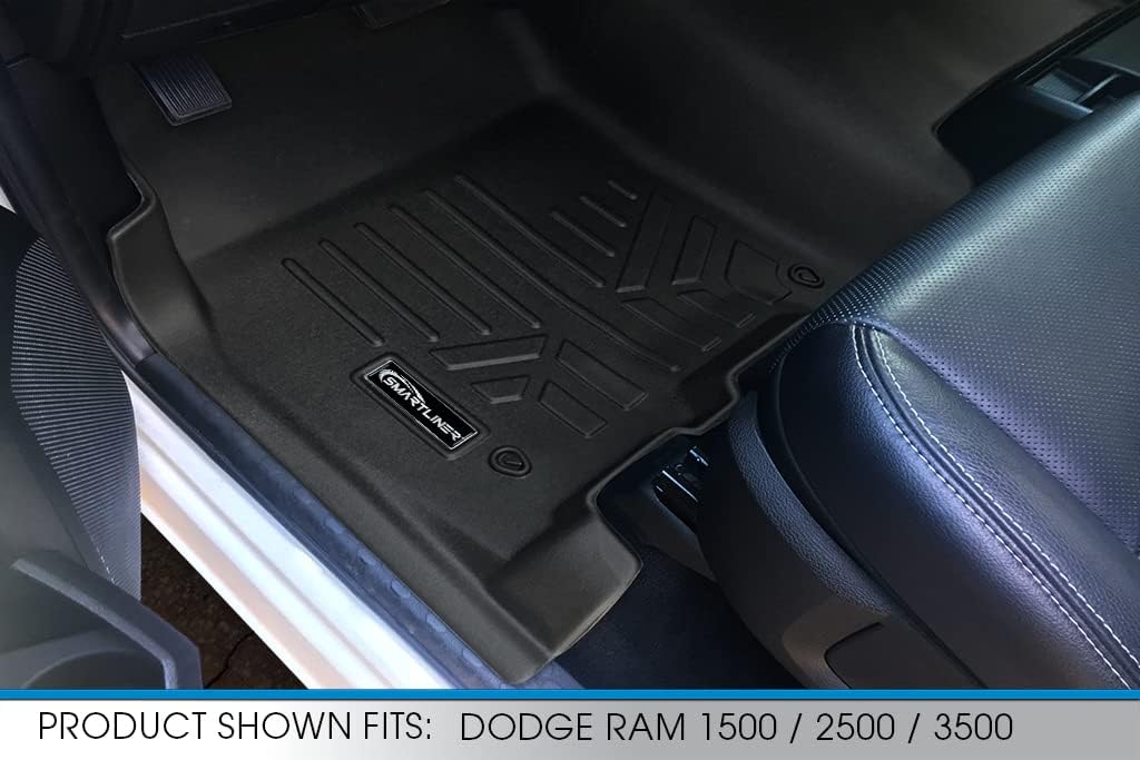 MAXLINER Floor Mats 1st Row One Piece Liner for 2013-2018 Ram 1500