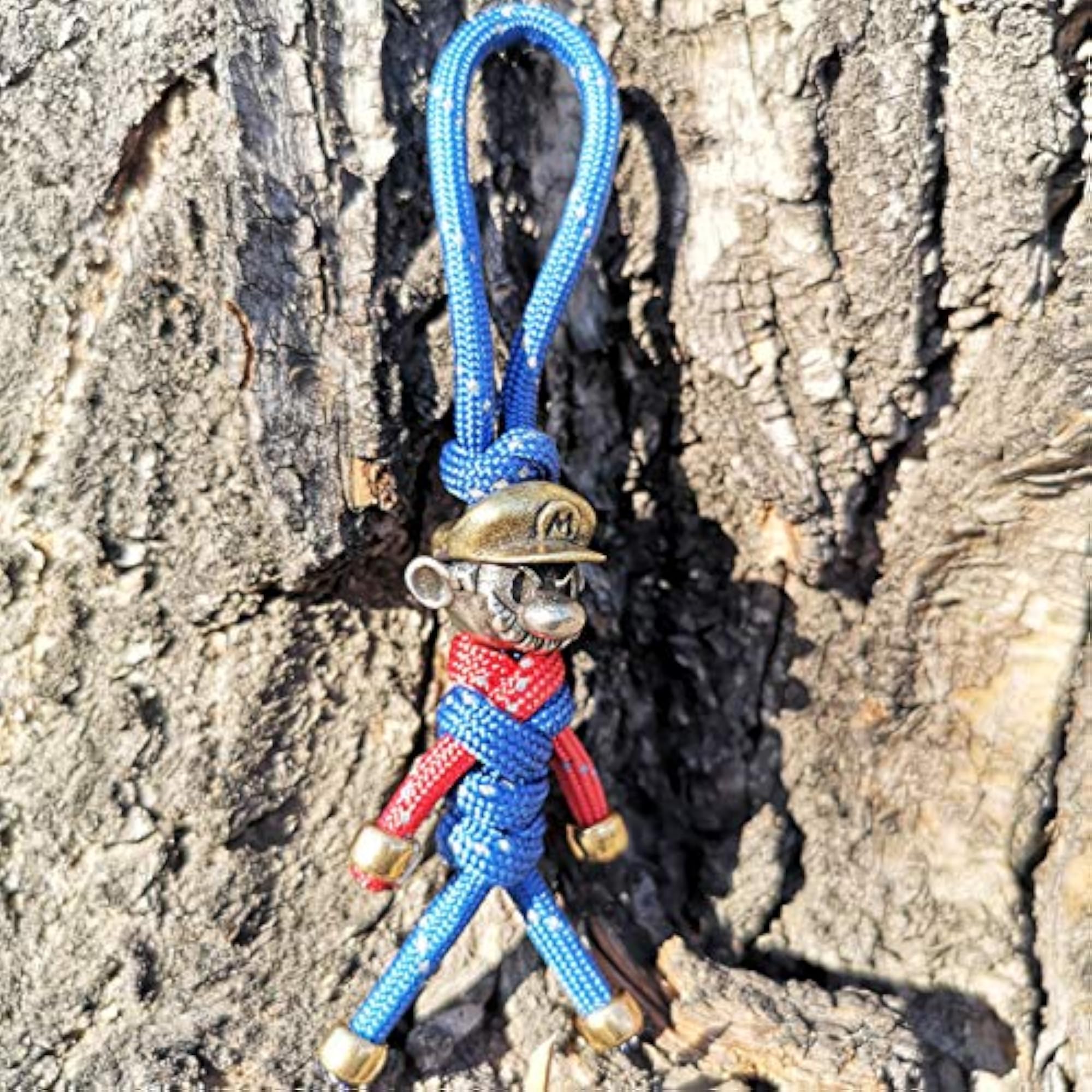 Paracord Beads Handcrafted Super Mario Charms for Crafts