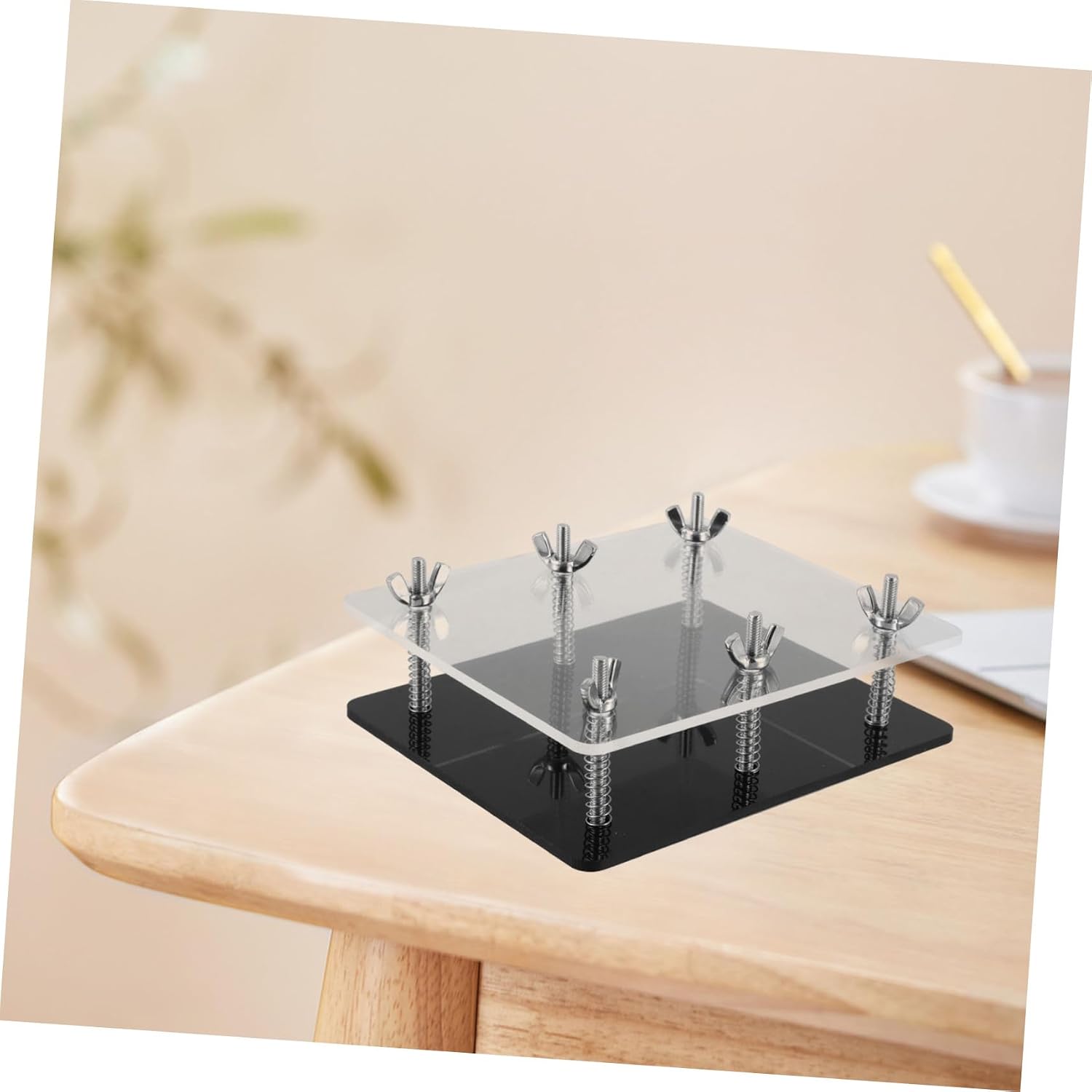 MAGICLULU Card Curvature Corrector Tool Indoor Card Pressing Device Multi-functional Flattening Helper with Smooth Edges for Safe Storage and Maintenance