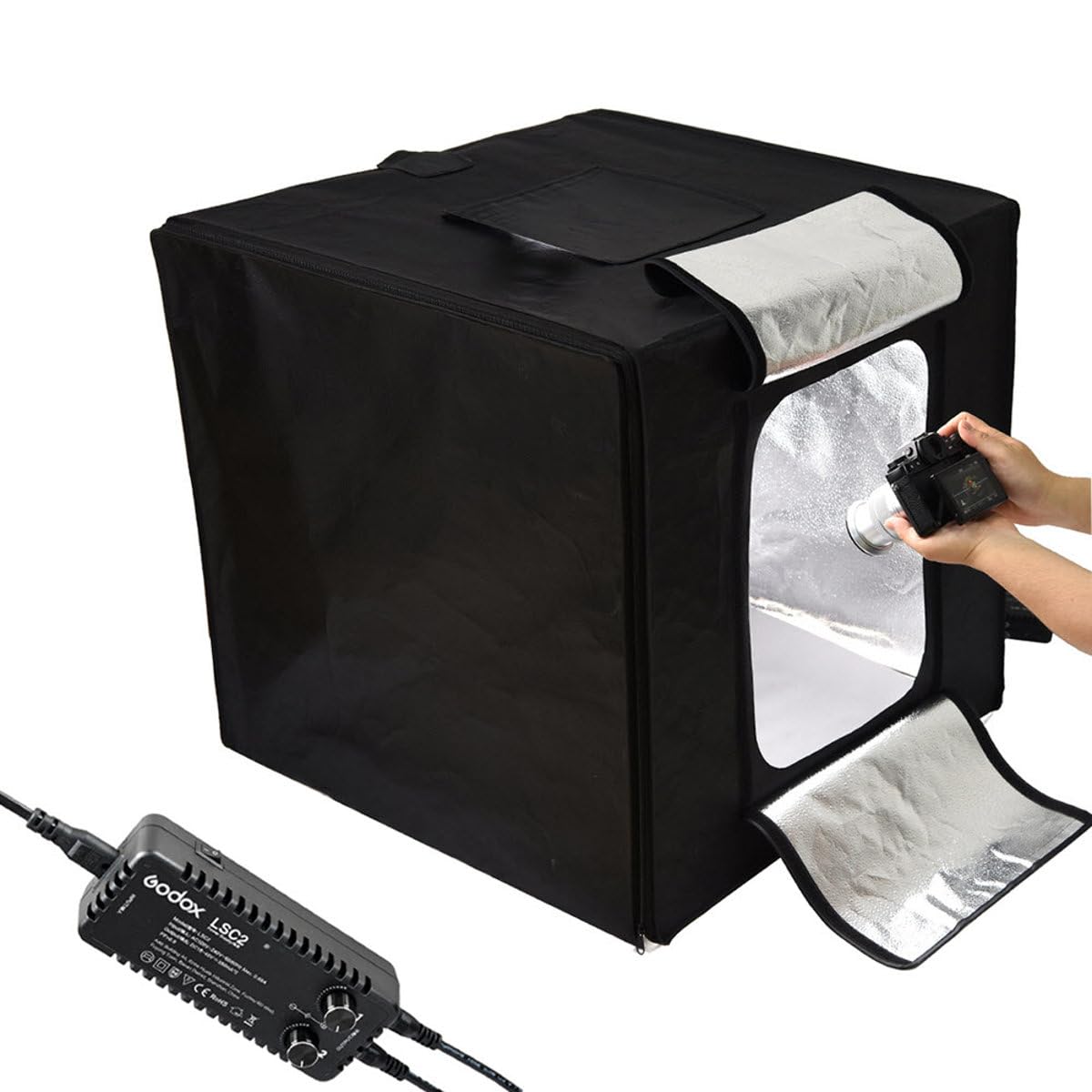 Godox Mini studio LED portatile Double Light L40 x 40 x 40 cm