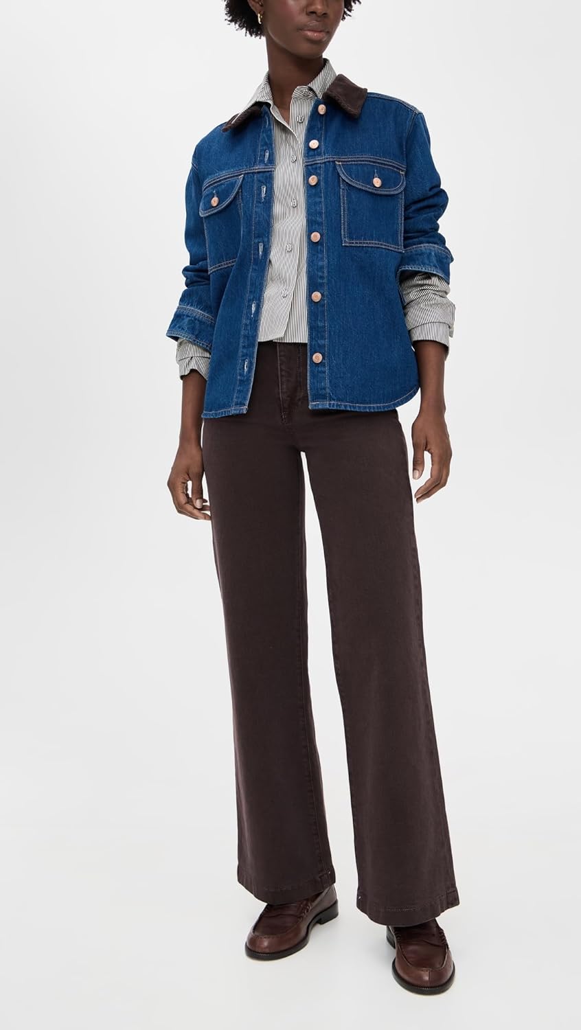 Women's Virginia Wide Leg High Rise Jeans - Image 5