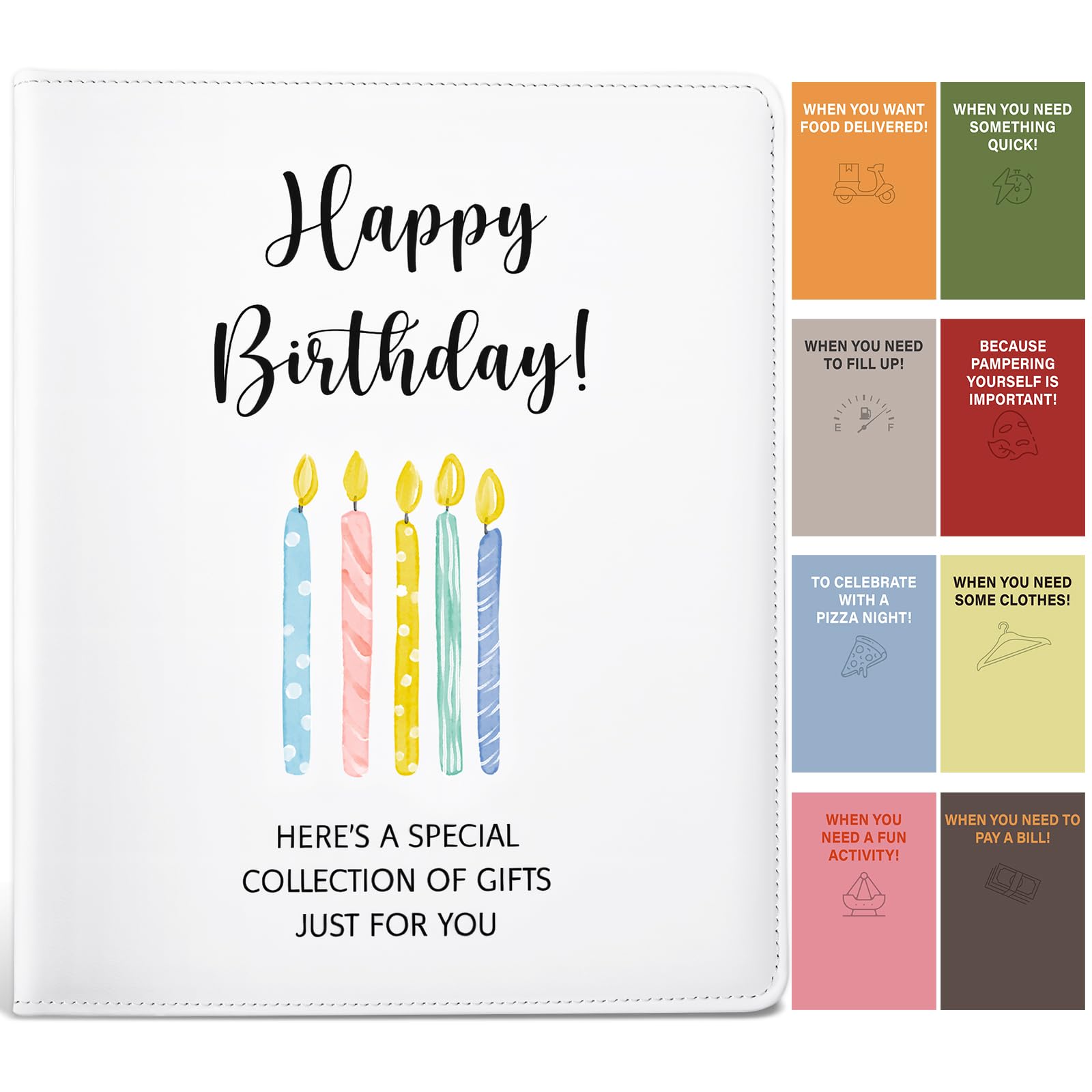 Livre de cartes cadeaux d'anniversaire Epakh pour immortaliser vos soirées de fête