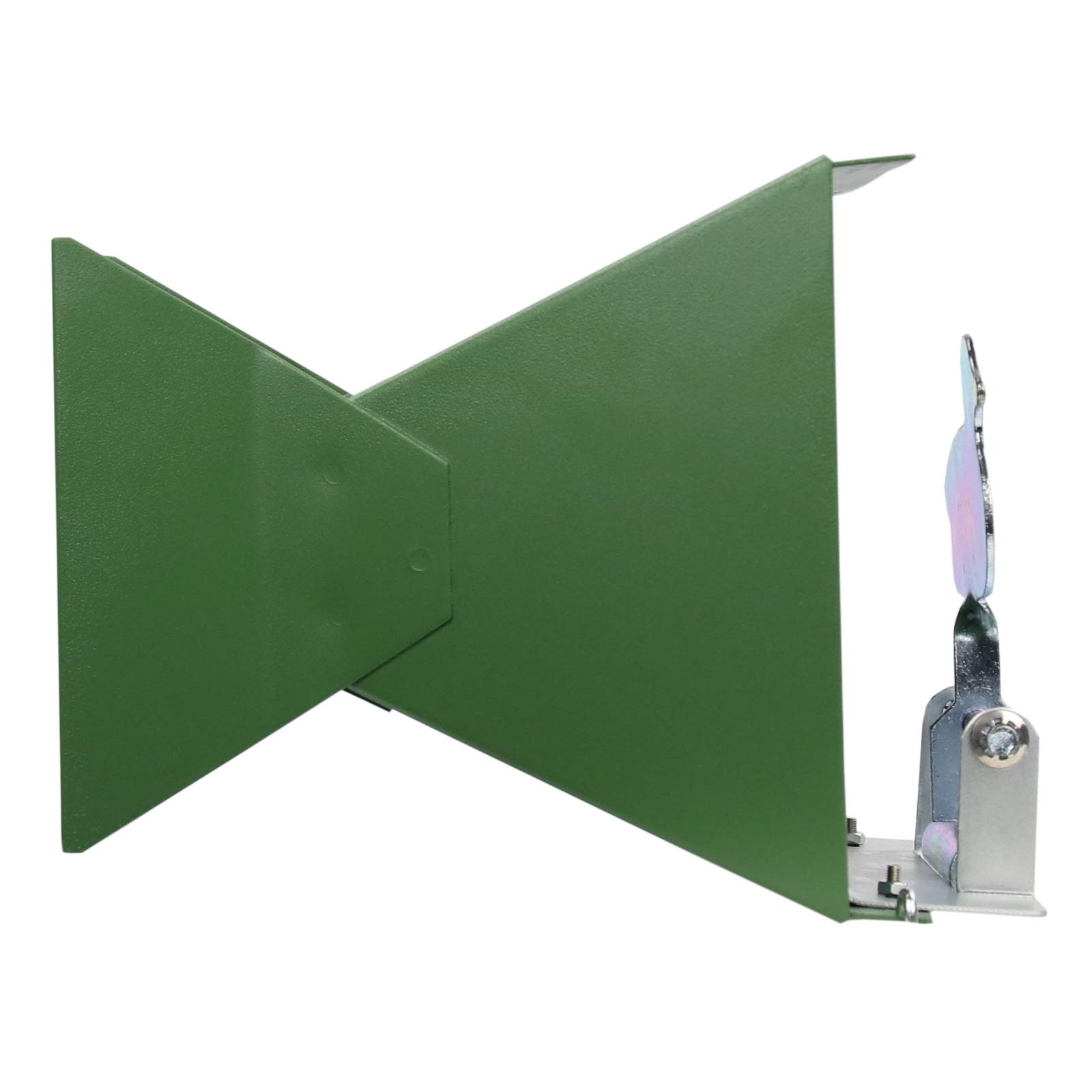 OpTacs Kugelfangkasten Trichter Ente Pendelkasten 14 x 14 cm Zielscheibe für Luftgewehr Ziel aus Metall