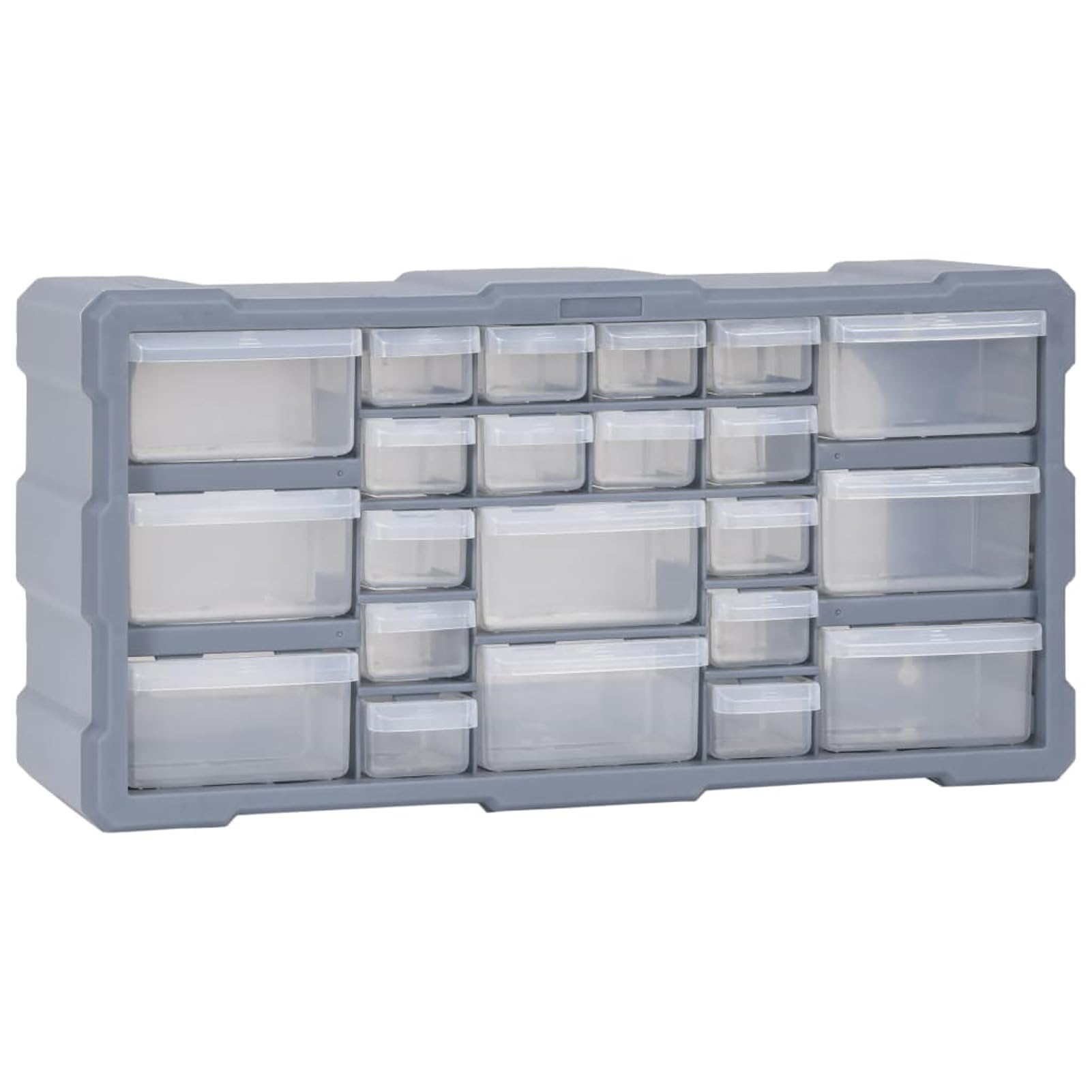 Gecheer Organizador de Herramientas de 22 Cajones - Gris, PP, 49x16x25.5 cm, No Montaje Modelo YHSLRZJ-147584ES
