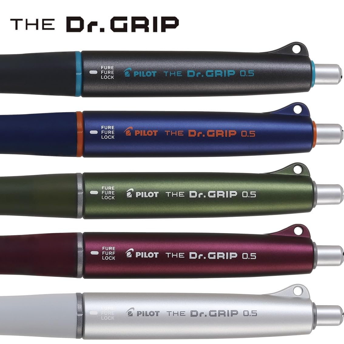 Pilot Dr. Grip Mechanical Pencil - 0.3mm Shake-Shake Advance, Matte Black (HTDGB13MB)