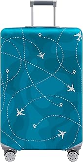 Travelkin Luggage Cover Washable Suitcase Cover Suitcase Protector Anti-scratch Suitcase cover Fits 18-32 Inch Luggage