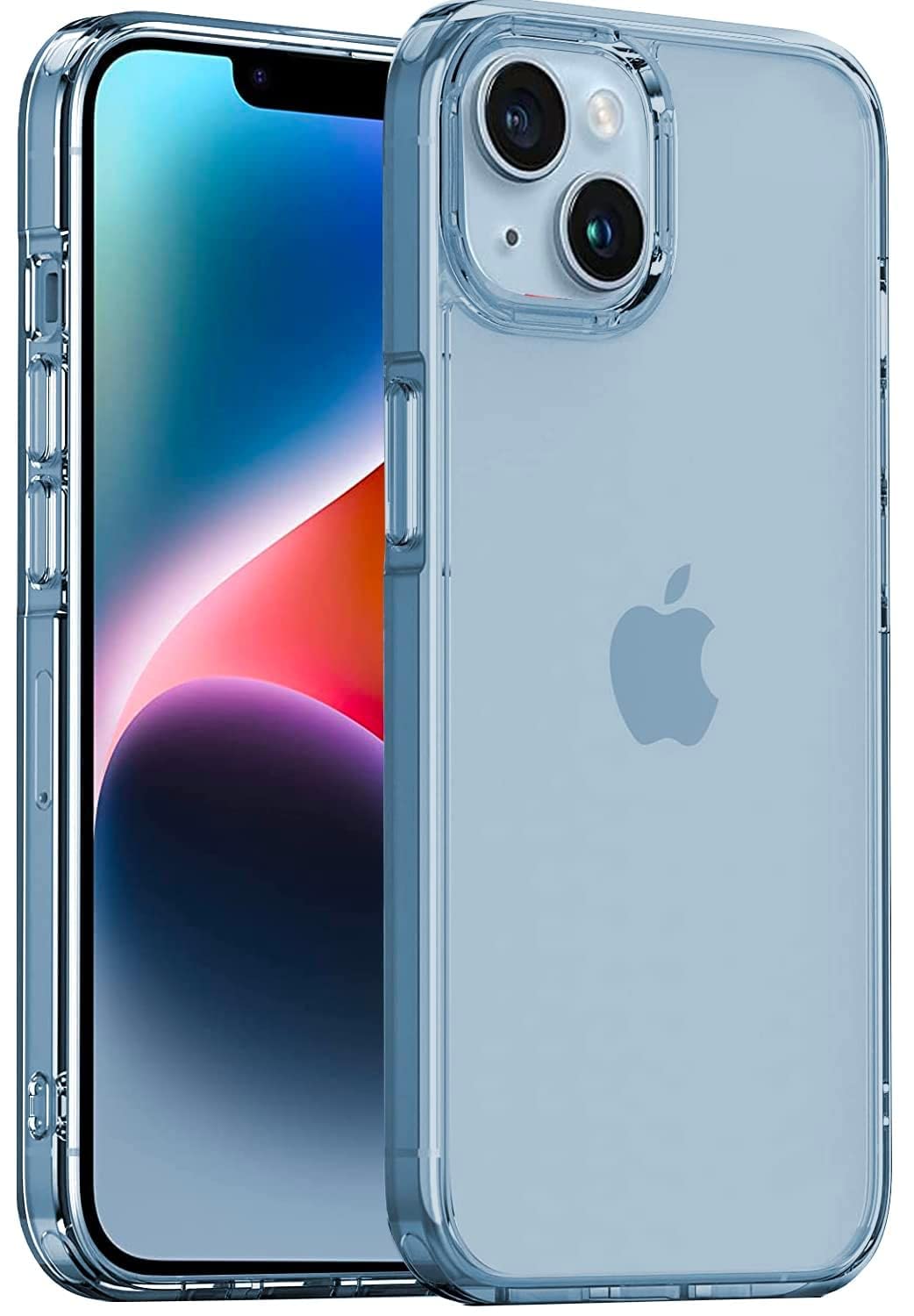 Amozo Ultra Hybrid Matte Translucent Camera and Drop Protection Back Cover Case Compatible for iPhone 14, iPhone 13(TPU + Polycarbonate, Matte Translucent), Clear (B0C1CPN2F6) Amazon Price History, Amazon Price Tracker