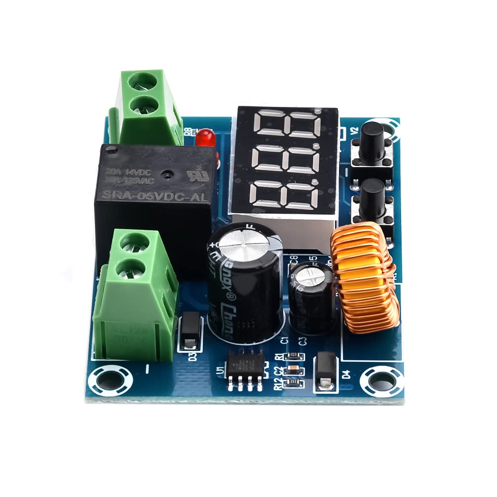 Heemol Monitor per Batterie XH-M609 DC12V-36V Modulo di Protezione da Sovrascarica Della Batteria,Moduli Caricabatterie Sottotensione,Spegnimento Automatico a Bassa Tensione