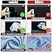 Car Screen Cleaner Spray, walrfid TV Computer Laptop Touchscreen Mist Cleaning Kit Wipe for CD Disc DVD VCD, Electronic Cell Phone iPad iPhone MacBook Pro Tablet Monitor LCD LED Flat Screens