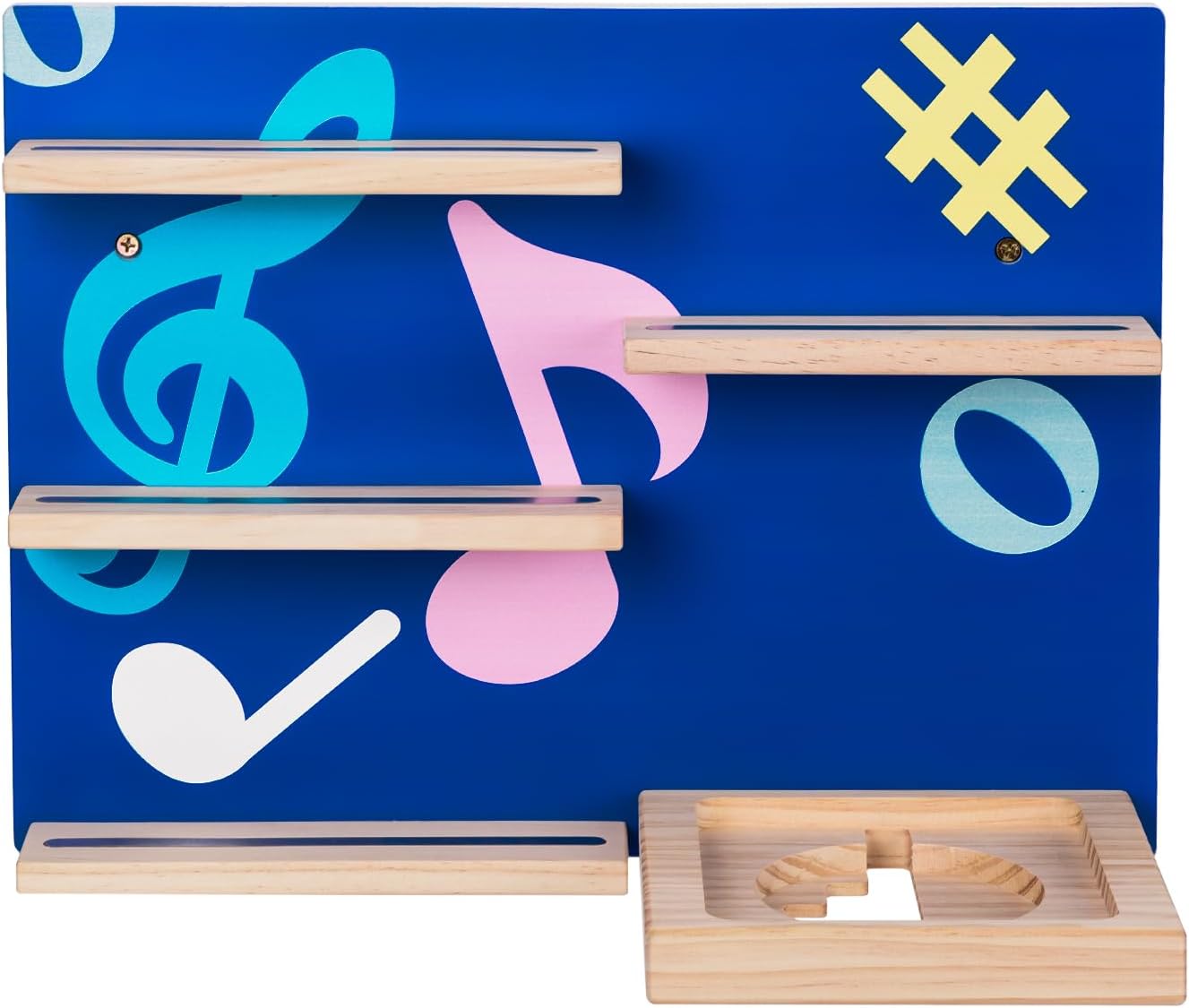 Tonies Carrying Bag, Red + Tonies Wall Shelf, Blue