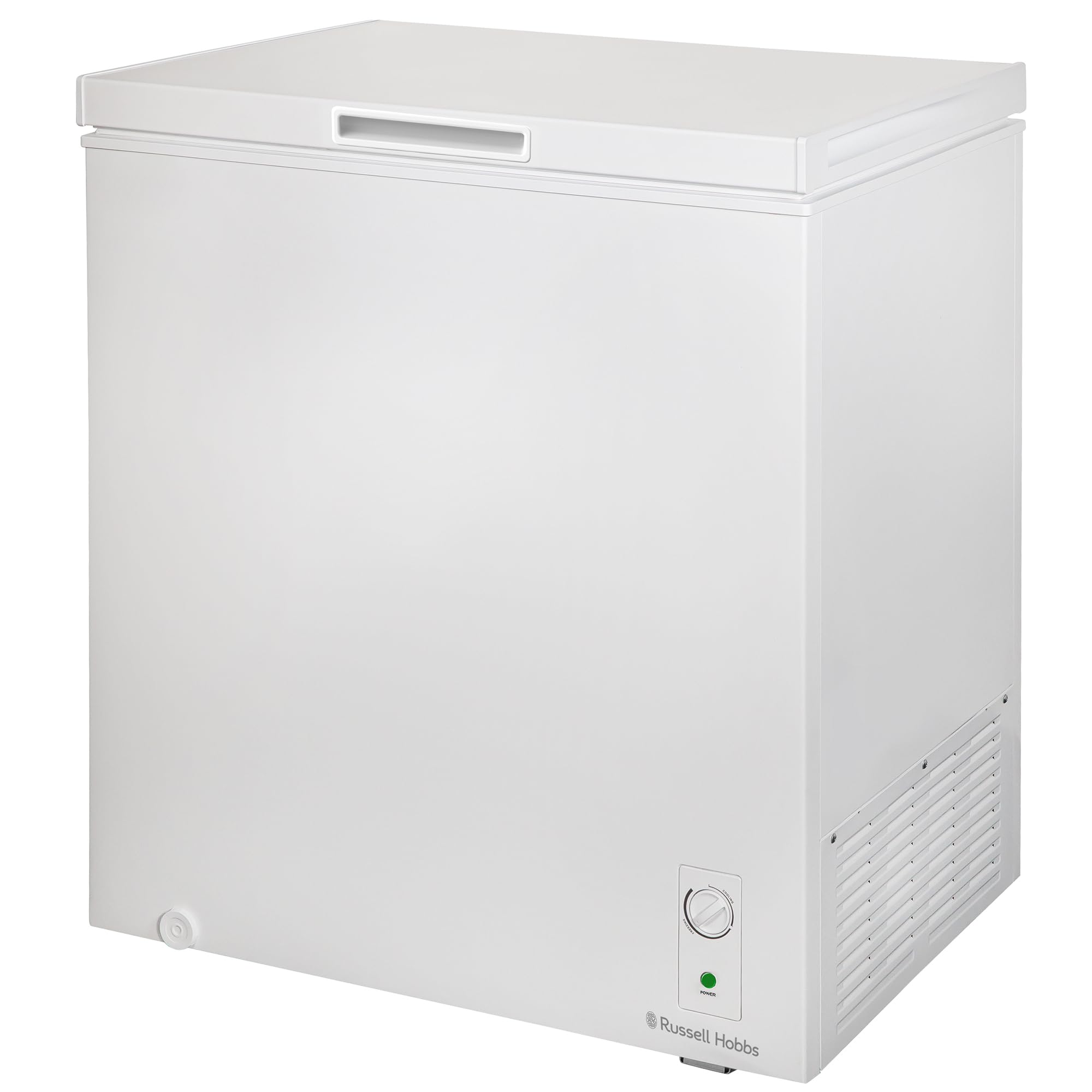 Russell Hobbs White Chest Freezer 198L Freestanding with 5 Year Warranty, Adjustable Thermostat, Chill or Freeze Function, 4 Star Freezer Rating & Suitable for Outbuildings & Garages RH198CF0E1W — view 9