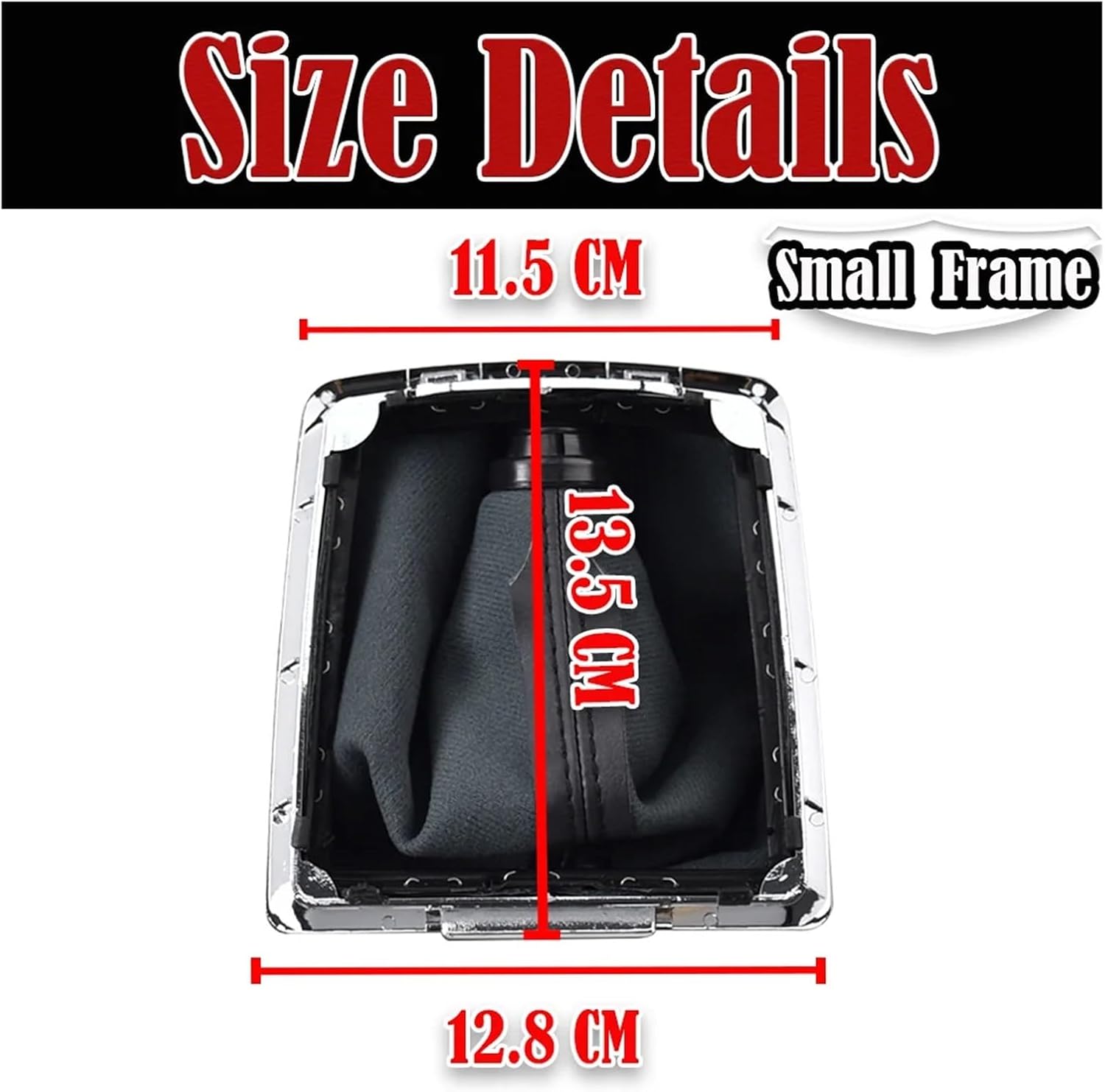 Car Styling Gear Shift Knob Gaiter Boot Cover Case Compatible for Mondeo Fiesta 2004 2005 2006 2007 2 MK2 FL MK3 MK4 MK7(5-Speed)