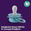 Philips Avent Ultra Soft Pacifier, 6‑18 Months for Male Babies, 2’ Pack, Orthodontic Silicone, FlexiFit Shielded, Ultra Soft, BPA Free, Carrying Box, SCF091/15