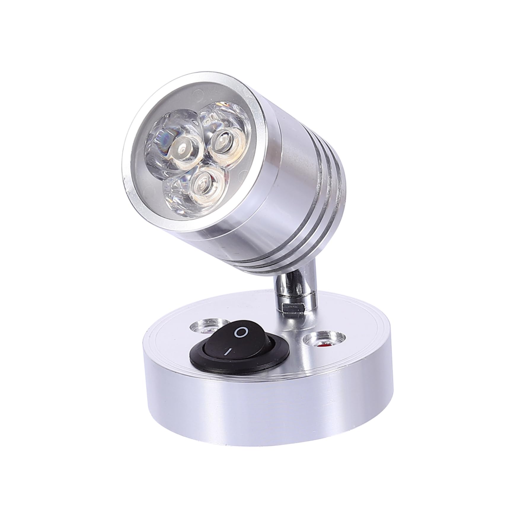 VALICLUD 12v Aluminum LED Ceiling Light 3w Warm White Rotatable Wall Lamp for Rv Yacht Boat Interior Lighting โ image 1
