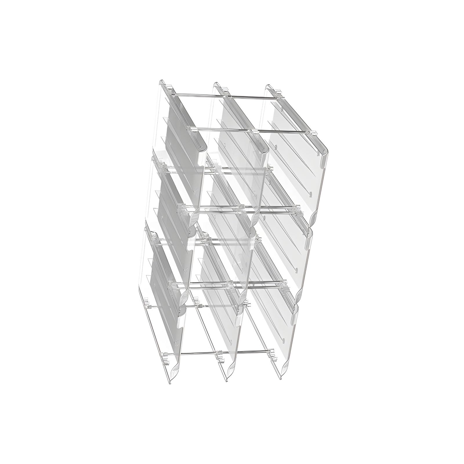 ZEPFJHE Space Efficient Can Management Rack with Rolling Mechanism Keep Cans Neat and Tidying Rolling Can Dispenser