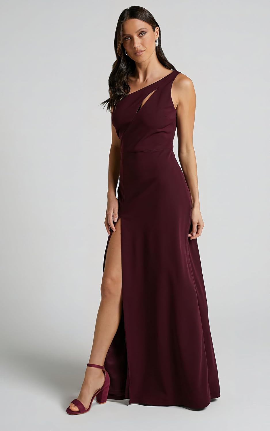 PARTY Women's Chunky Heels Open Toe Ankle Strap 3 inch Heeled Sandals - Image 4