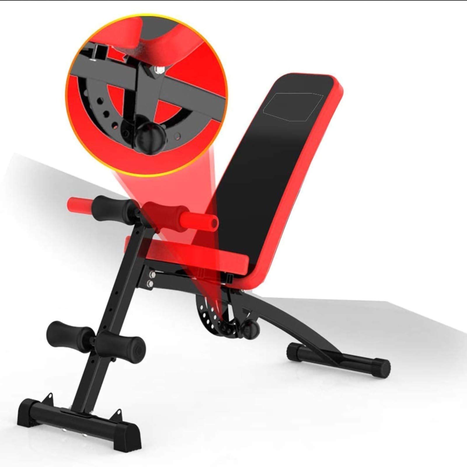Panca Pesi Sgabello manubri Multifunzione, Sgabello manubri Pieghevole, Panca Pesi Regolabile, Attrezzatura Fitness Rd, per Allenamento in casa Palestra Sollevamento Pesi