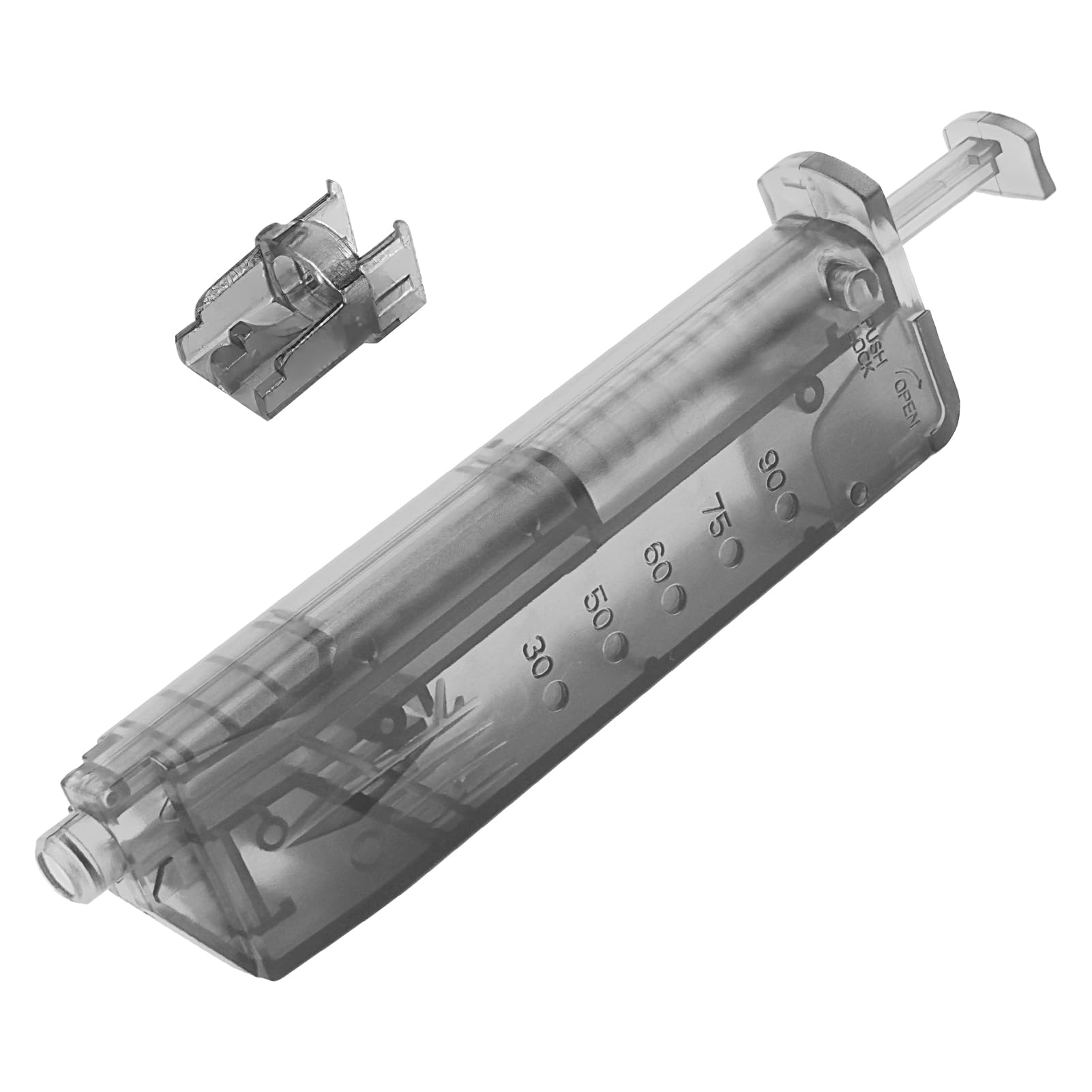 Speedloader 6mm Airsoft, Airsoft Speedloader, zum Schnellen und Sicheren Nachladen von Premium Airsoft Munition, Speedloader, Airsoft Zubehör Ausrüstung, Schnelles Jagdzubehör und Nachladewerkzeuge