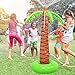 Produktbild LVHERO Wasser Spiel Sprinkler Aufblasbare 160 cm Hohe Palme Baum Yard Sprinkler Spielzeug Kinder Spray Wasser Spielzeug Outdoor Party Sommer Spaß