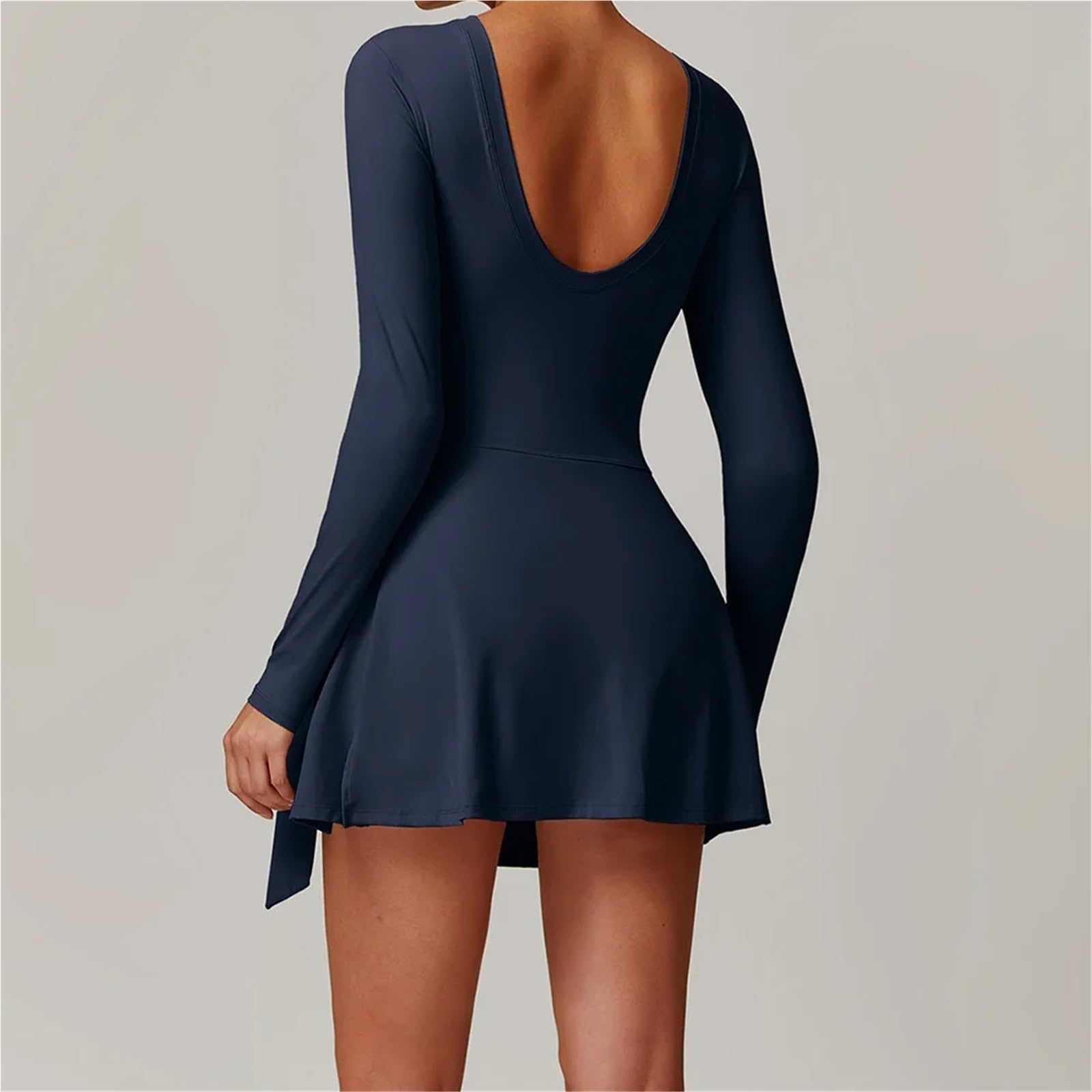 Combinaison De Yoga Une Pièce Pour Femmes Short Sports Jumpsuit Long Sleeved Gym Set Women Yoga Clothes Rompers Workout One-piece Suit Female Outdoor Recreation Bodysuits