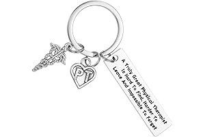 Thoughtful 'My Therapist Says' Keychain for Physical Therapists