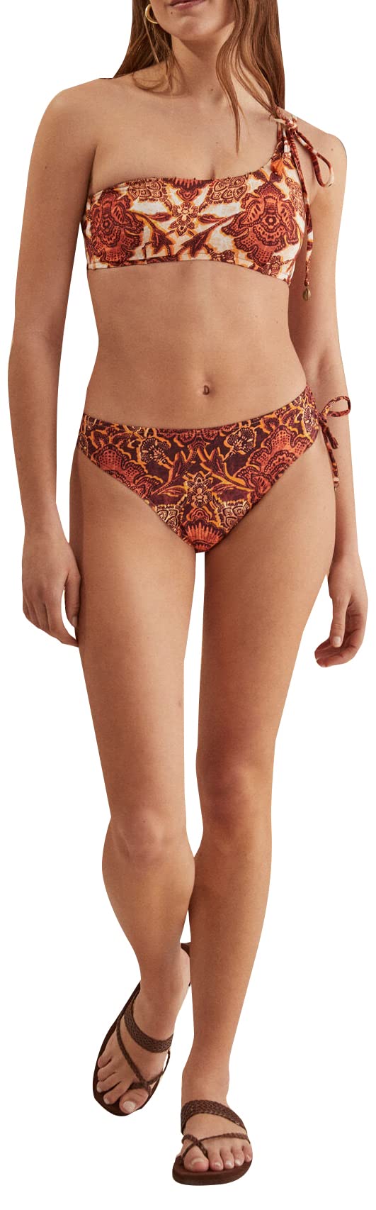 Women'secret Braga Bikini Alta Flores Mujer