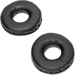 1 çift protein deri kulak yastığı, Sony WH-CH500/510/ZX3308BT/310/ZX100/600/V150 kulaklık ile uyumlu, siyah