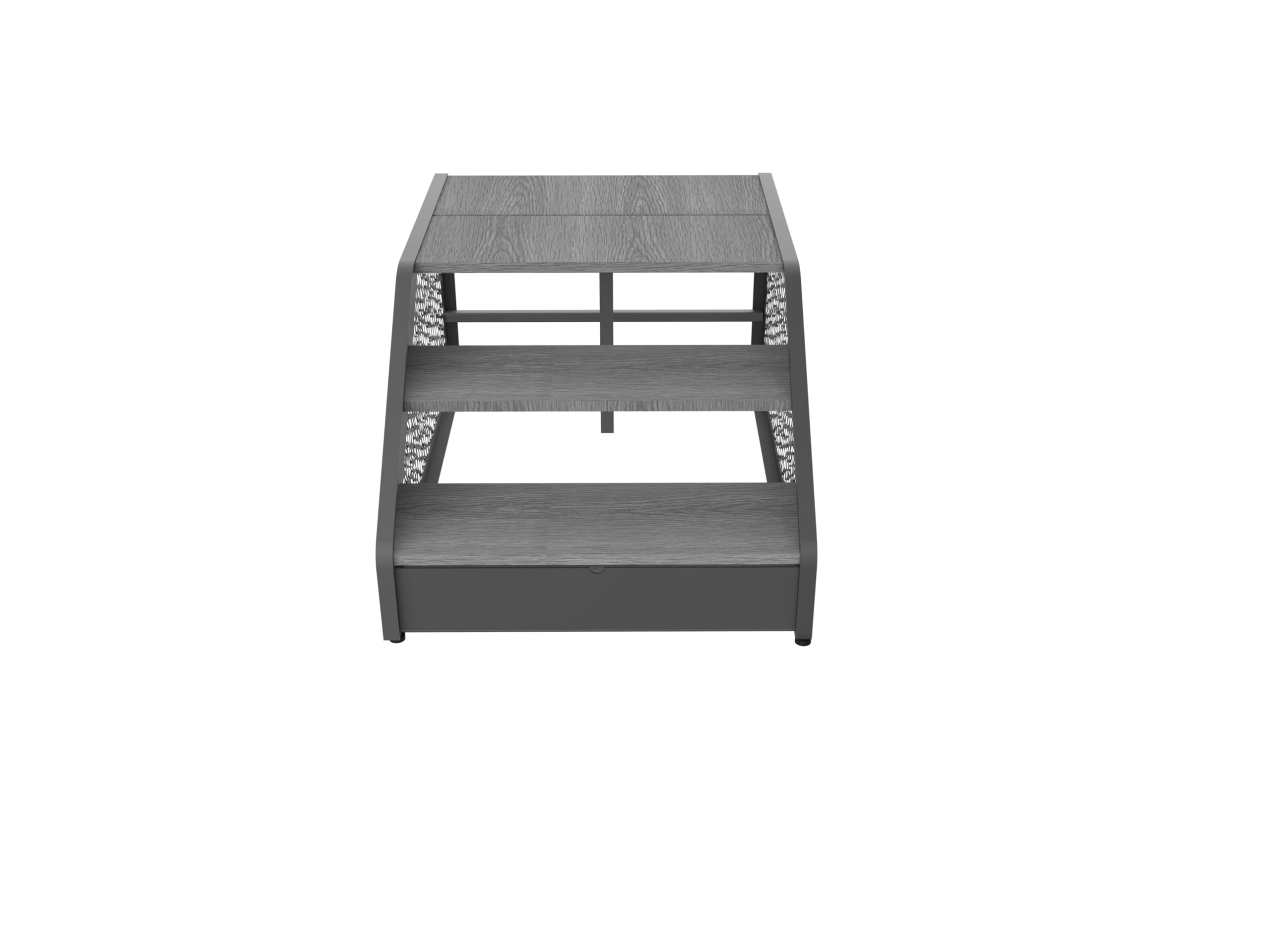 Poolex - Escalier pour Spa - SP-STEPS-7016G - Accès sécurisé, Robuste et Stable, Installation Facile, Compatible avec la Plupart des spas, Confort Optimal pour Usage Quotidien