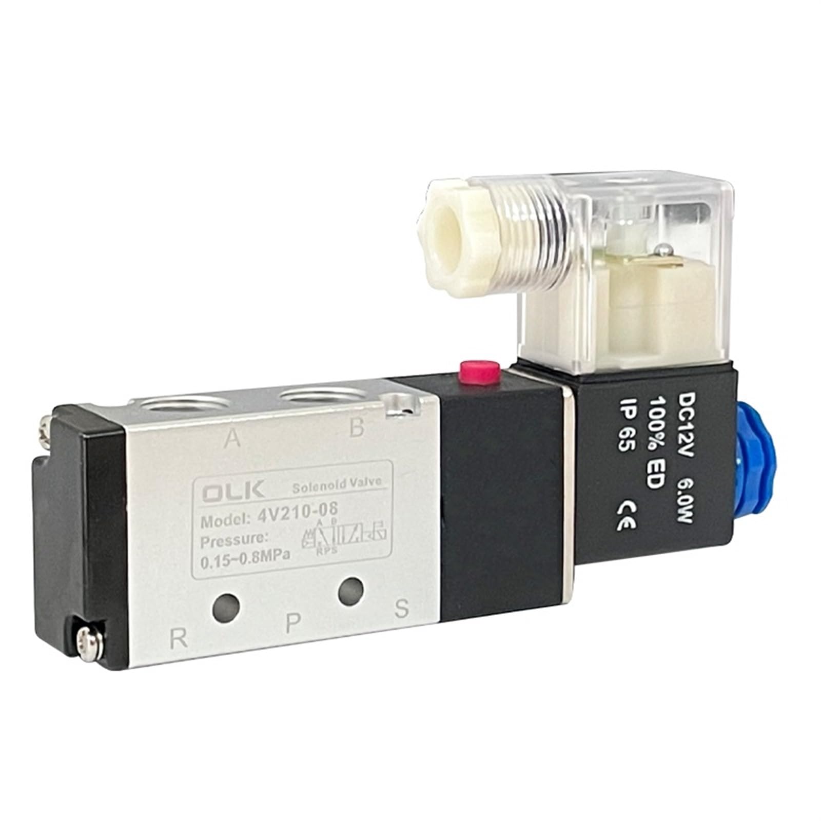 Électrovanne pneumatique haute réactivité 4V310-10 AC220V à commutation rapide