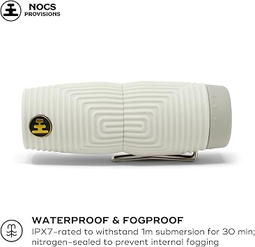 Nocs Provisions Zero Tube 10x25 ED Glass Waterproof Monocular, Birdwatching