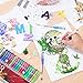 TANMIT Glitter Gel Pens, 33 Colors Neon Glitter Pens Set Gel Art Markers with 40% More Ink for Adult Coloring Books, Drawing, Journaling, Doodling