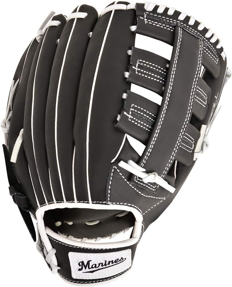 Chiba Lotte Marlins x GP Baseball Glove Soft General All Round 12.5" Black Right Throw 54400