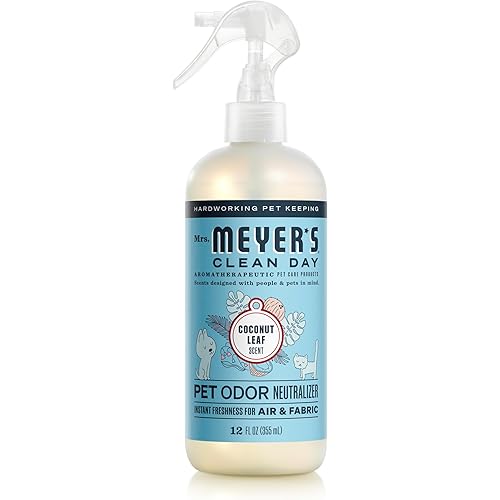 MRS. MEYER'S CLEAN DAY Pet Odor Neutralizer, Coconut Leaf Scent, 12oz