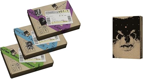 WEVERSE EARLY-BIRD SPECIAL POB V - Juego de álbum de escala + álbumes Weverse ver. (4 vers. SET)