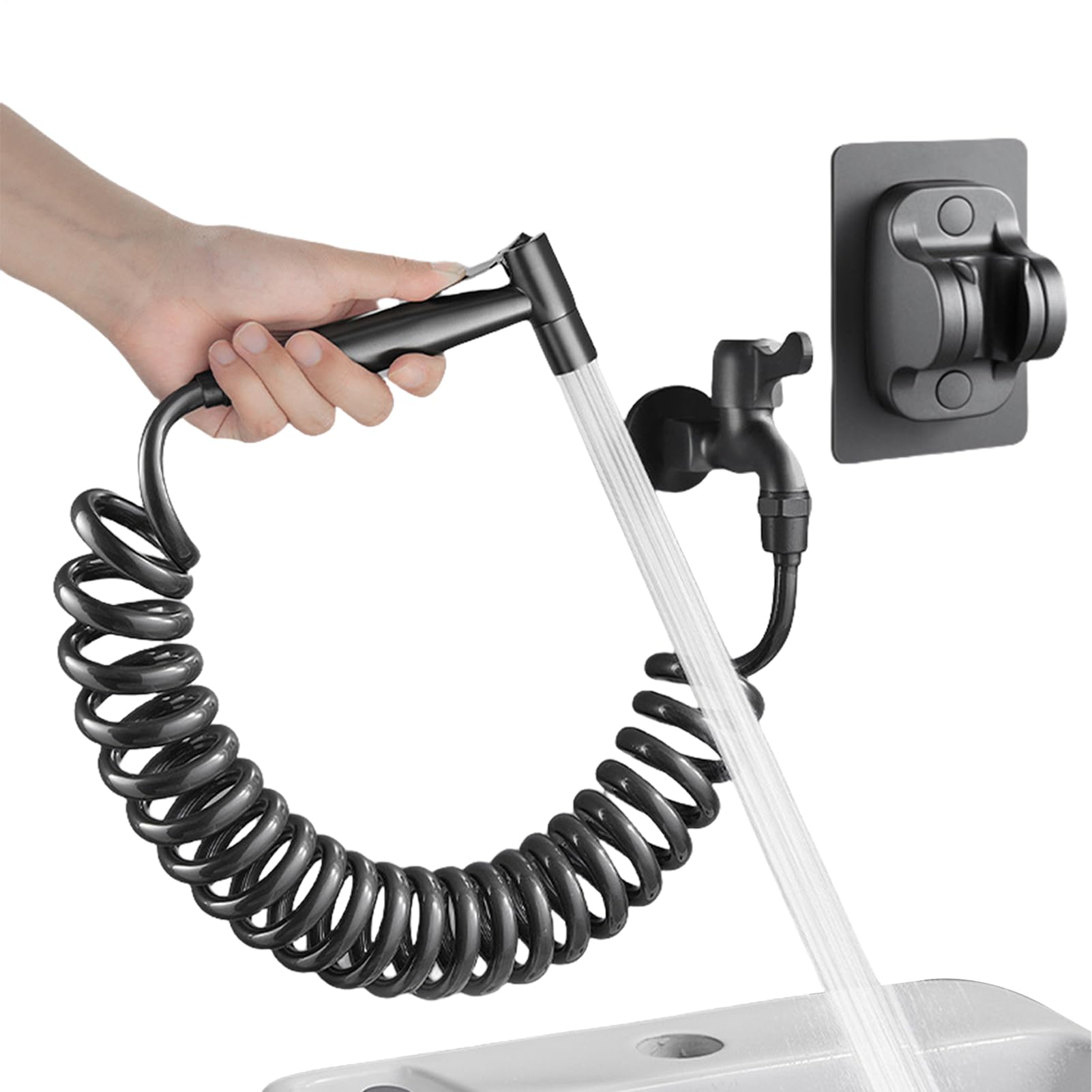 Manguera para inodoro manual ideal en el cuidado de bebés y hogar