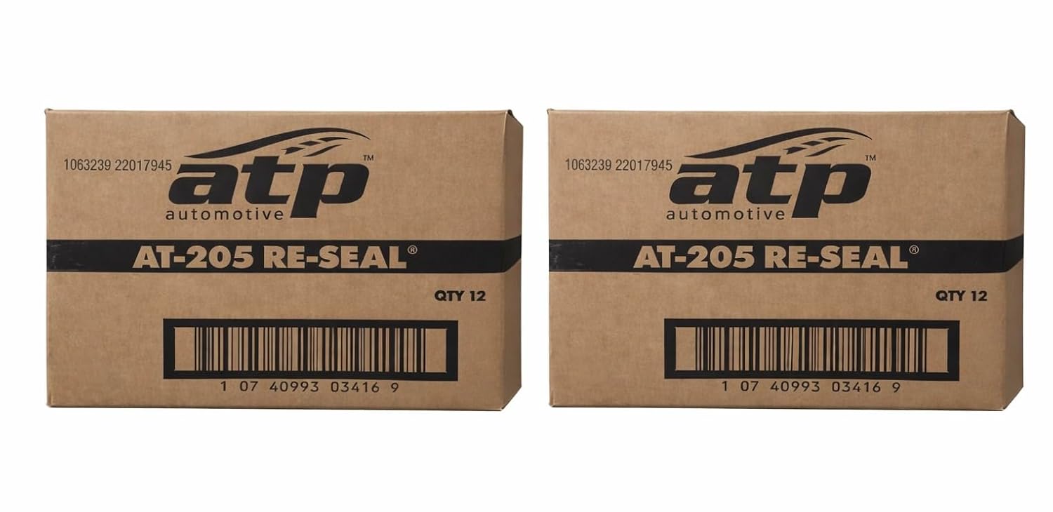 AT-205 Re-Seal Leak Stopper 8oz - 24 Pack of Leak Stop. for Any Automotive Leak. Stop leaks in Engine-transmissions-Power Steering-Differential-Hydraulics.Made in USA.