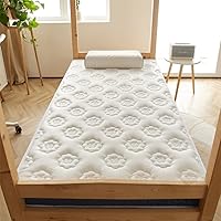 Vista 8 de Colchón de futón japonés para el suelo, colchón portátil de campamento, tapete plegable de tatami, colchón de piso enrollable, almohadilla para Gris1