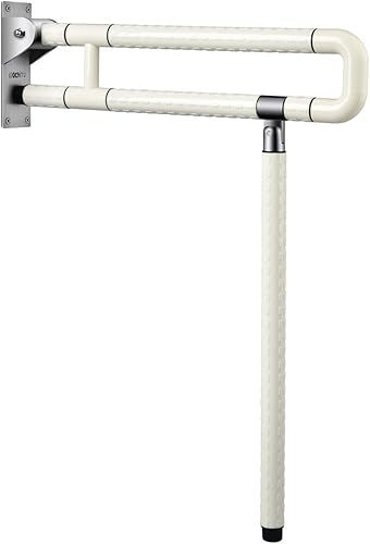 Barras de agarre de 29.5 pulgadas para baño, rieles de seguridad para inodoro para mujeres mayores embarazadas discapacitadas, barra médica para