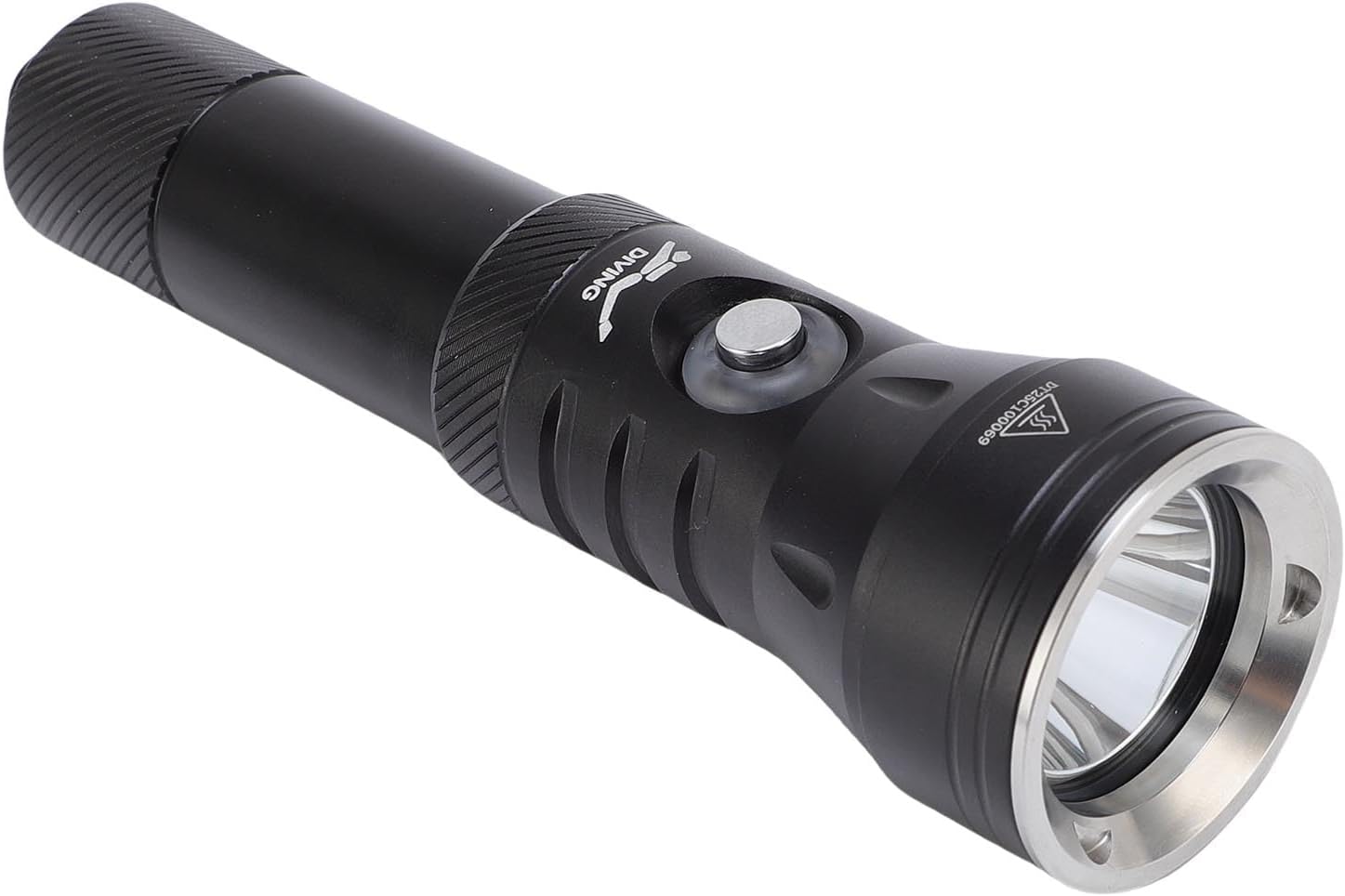 SUNGOOYUE Aluminum Alloy Diving Flashlight 2000LM 5 Modes 100M Underwater Torch for Diving and Snorkeling