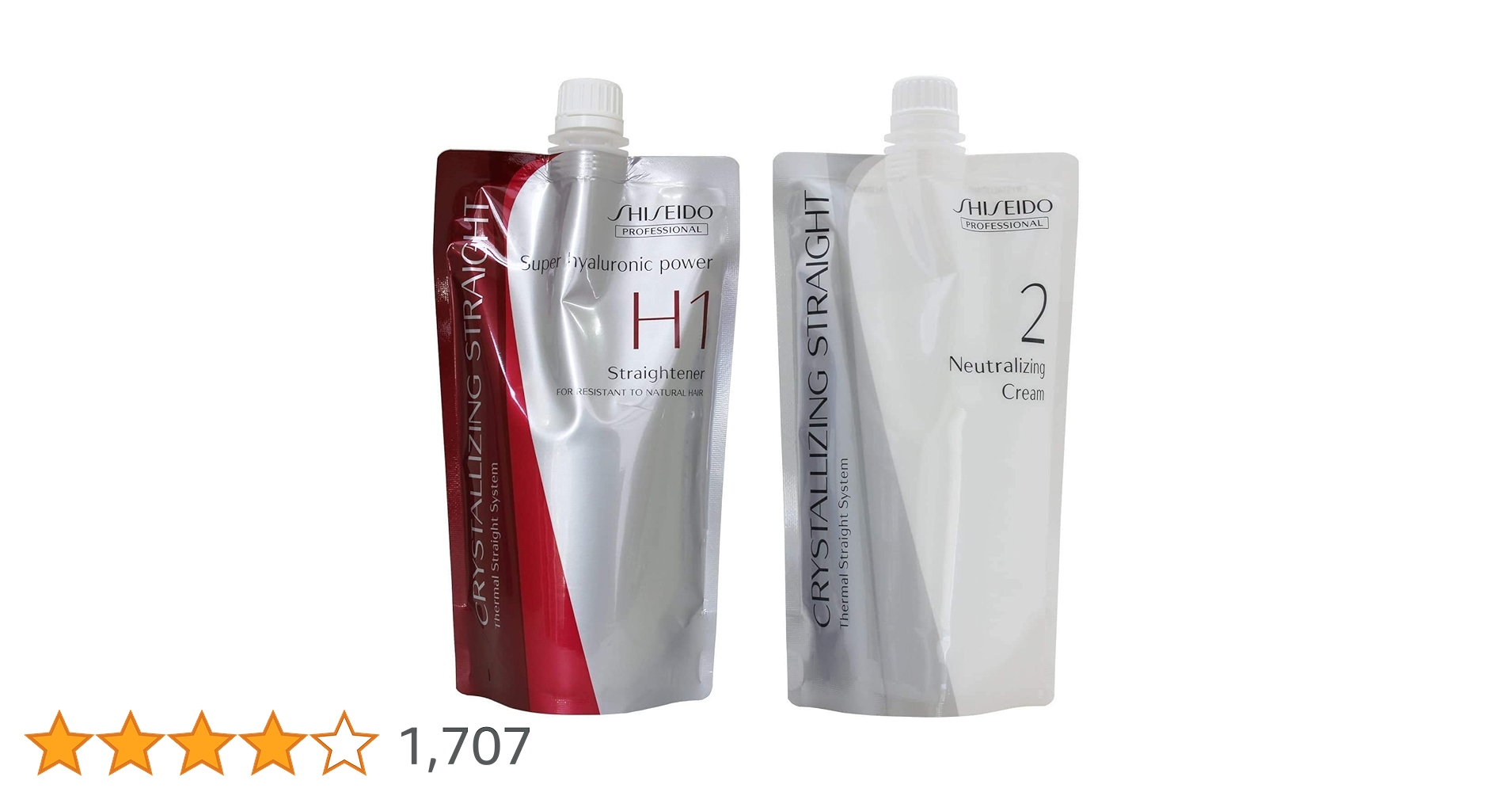 Amazon.co.jp: 資生堂 クリスタライジングストレート α H 1液