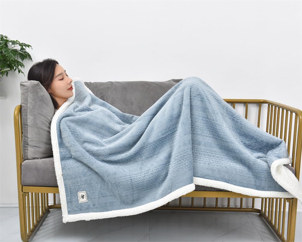Chal de hombro Chal manta multifunción hombro cuello cojín invierno capa poncho caliente coche sofá cama viaje oficina